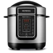 Panela Elétrica de Pressão Mondial 3L Inox Preto 220V PE-40